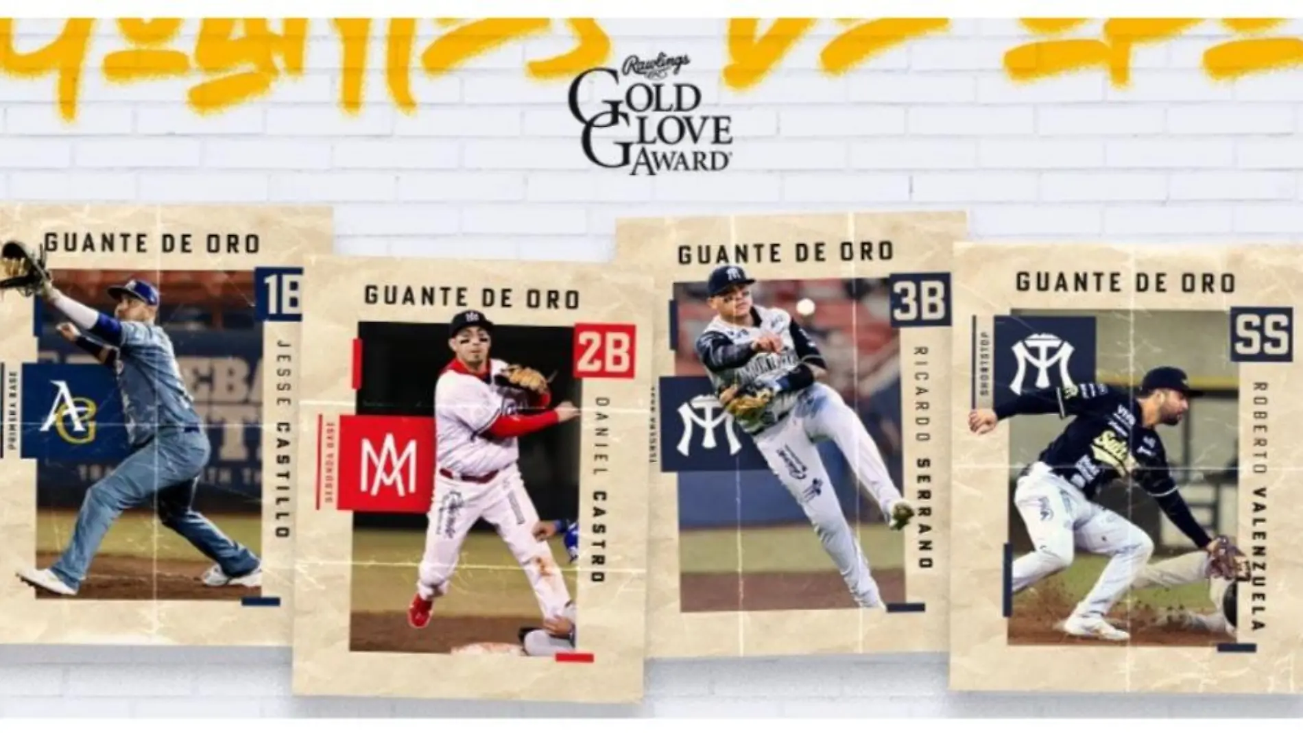 ganadores-Rawlings Gold Glove Award